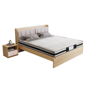 德誠(chéng)和現(xiàn)代板式系列現(xiàn)代板式床出租公寓床 1590*2180*1025mmH